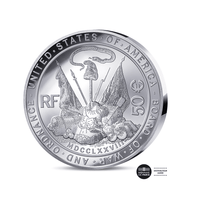 George Washington - Monnaie de 50€ Argent 5 Oz - BE 2025