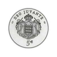 Monaco 2008 - Albert II - Monnaie de 5€ Argent - BU