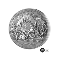 Indépendance des USA - Cowpens - Monnaie de 25€ Argent - Haut relief 2024
