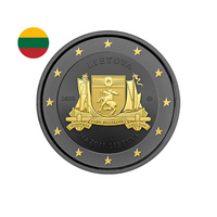 Lituanie 2025 - 2 Euros Commémorative - Région Ethnographique Mažoji - Ruthénium