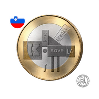 Slovénie 2026 - 3 Euros Commémorative - L'année du poète Srecko Kosovel