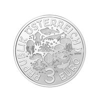 Autriche 2025 - 3 Euro Commémorative - Poisson Scorpion