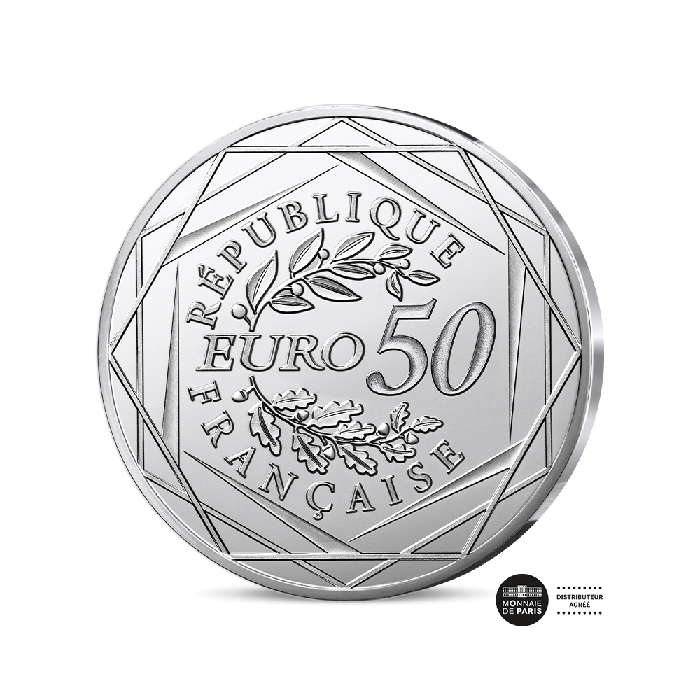 DC Comics - Monnaie de 50€ Argent (02/04) - Wonder Woman Vintage - 2025
