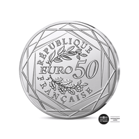 DC Comics - Monnaie de 50€ Argent (02/04) - Wonder Woman Vintage - 2025
