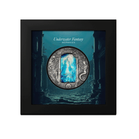 Underwater Fantasy - Mermaids - Monnaie de 20 Dollars Argent 3 Oz - Antique finish 2024