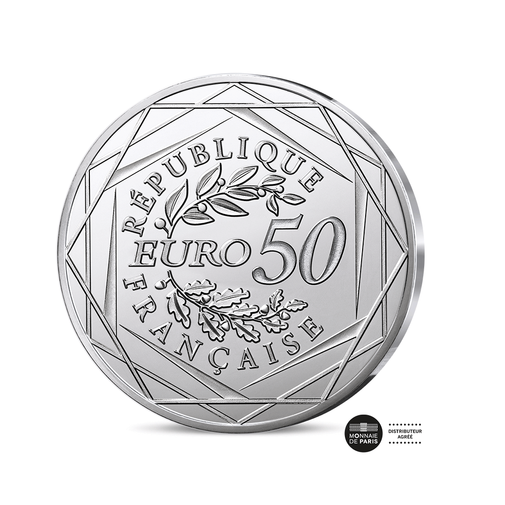 DC Comics - Monnaie de 50€ Argent (04/04) - Justice League Vintage - 2025