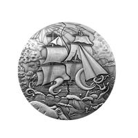 Atlantis - Monnaie de 10$ Argent - Antique Finish 2025