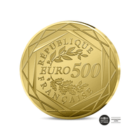 DC Comics - Monnaie de 500€ Or - Solidarité - BU 2025