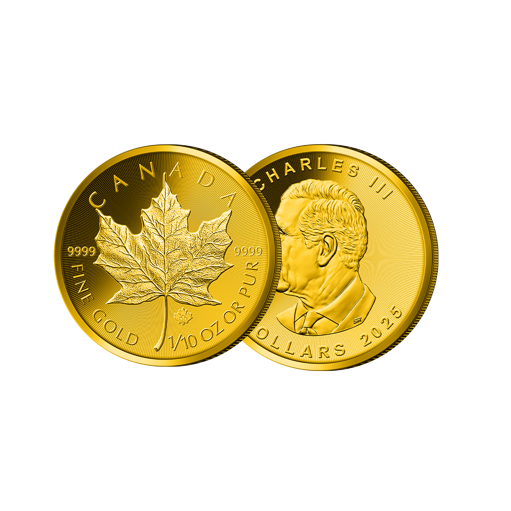 Set 5 monnaies en or « Les monnaies d’investissement » - BU 2025