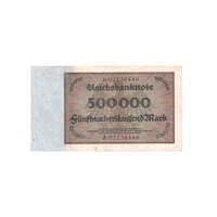 Allemagne - Billet de 500 000 Mark - 1923