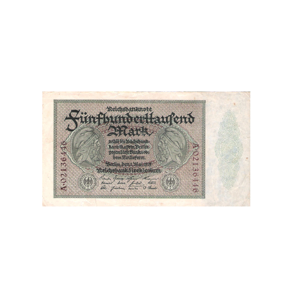 Allemagne - Billet de 500 000 Mark - 1923