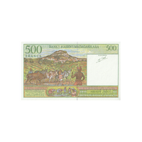 Madagascar - Billet de 500 Francs (100 MGA) - 1994-2004