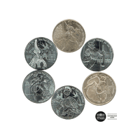 La France par Jean-Paul Gaultier - Coffret de 24 Monnaies de 10€ Argent et 2 monnaies de 50€ argent - BU 2017