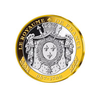 Frappe en Argent dorée à l'Or pur - Royaume de France : Ile de France
