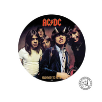 ACDC - Highway to Hell - Billet de 2 Dollars 1/2 Oz Argent - BE 2018