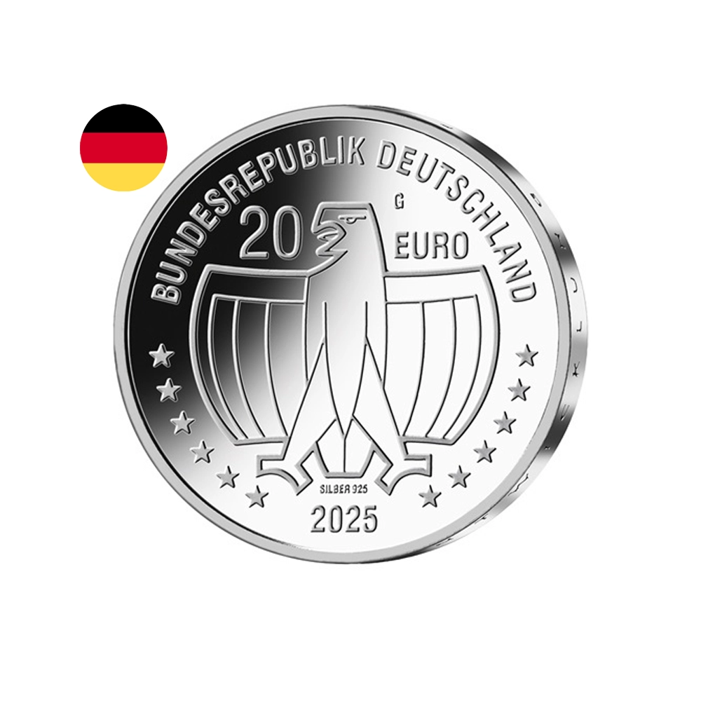 Allemagne 2025 - 20 Euros commémorative -  Année internationale de la femme