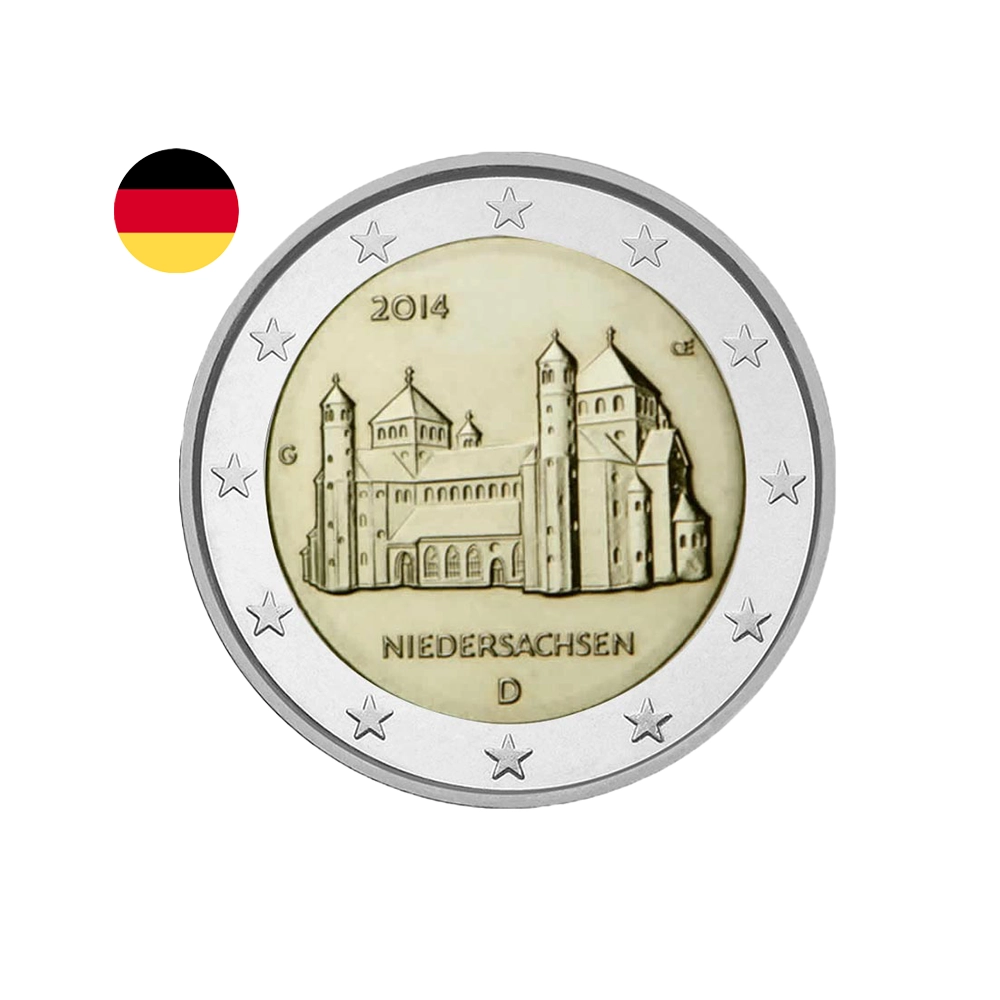 Allemagne 2014 - 2 Euro Commémorative - Basse-Saxe