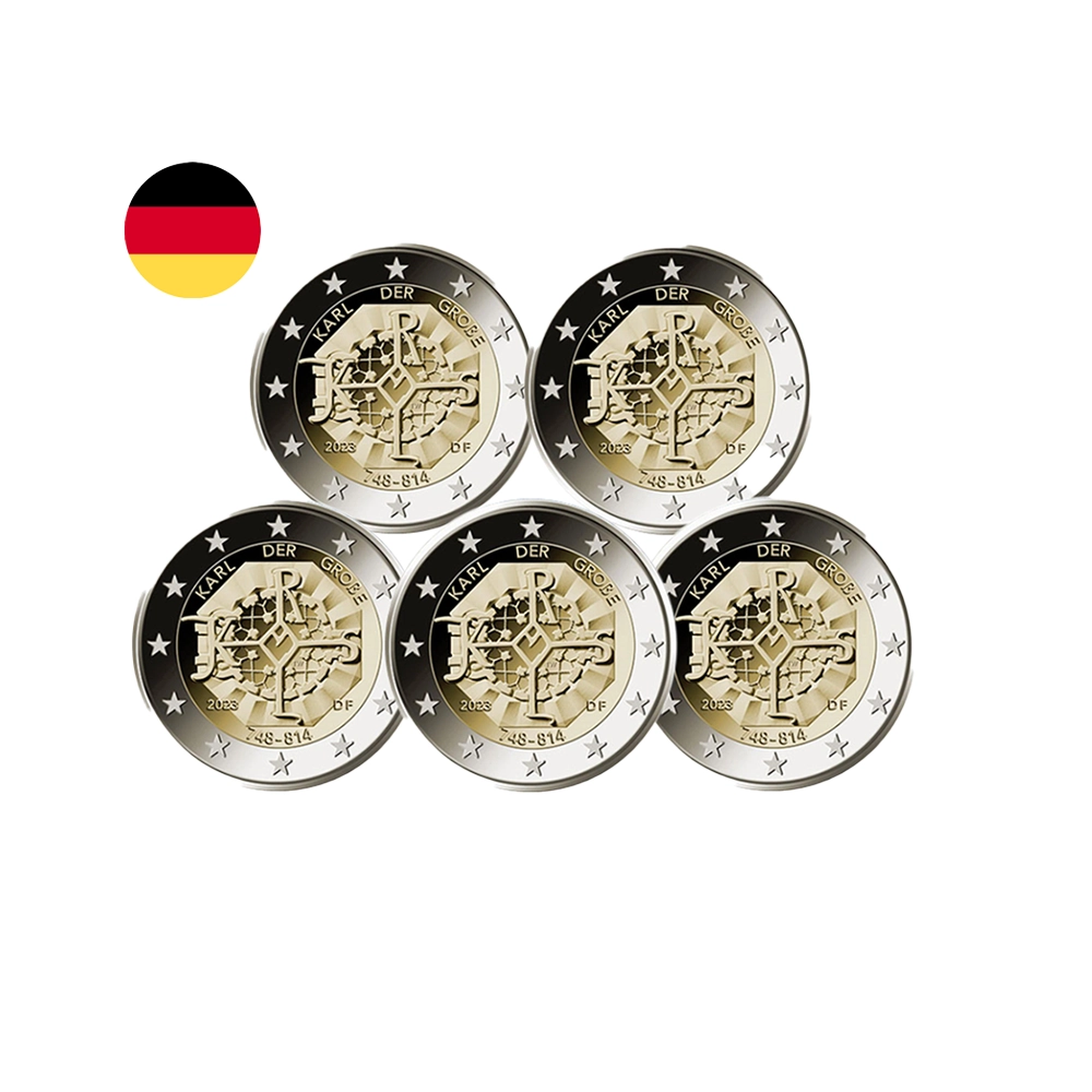 Allemagne 2023 - 2 Euro Commémorative - Charlemagne