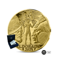 El Dorado - Monnaie de 100€ Or 1/2 Oz - BE 2025