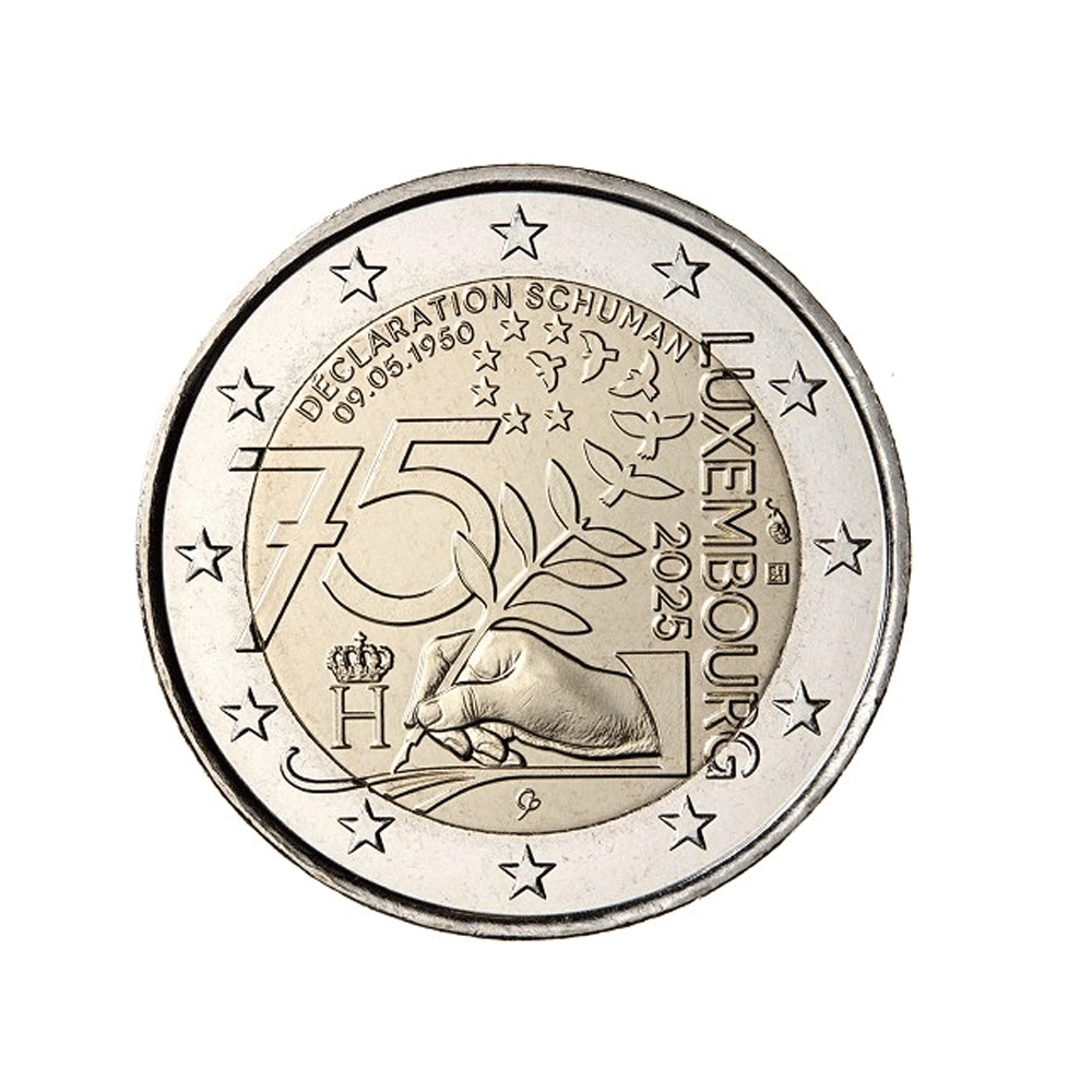 Luxembourg 2025 - Lot de 2 monnaies de 2 Euro Commémorative - 2025