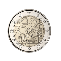 Luxembourg 2025 - 2 Euro Commémorative - 75 ans de la Déclaration Schuman
