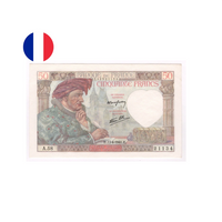 France - Billet de 50 Francs - Jacques Cœur - 1940-1942