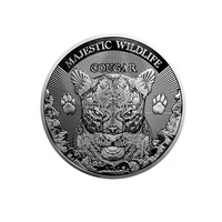 Le cougar - Monnaie de 20 Dollars - BE 2026