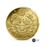 Les Signes Astrologiques - Monnaie de 5€ 1/2 Or - BE 2026 (Variantes disponibles)