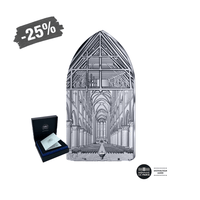 Notre-Dame de Paris - Monnaie de 10€ Argent - Pièces de forme - BE 2024