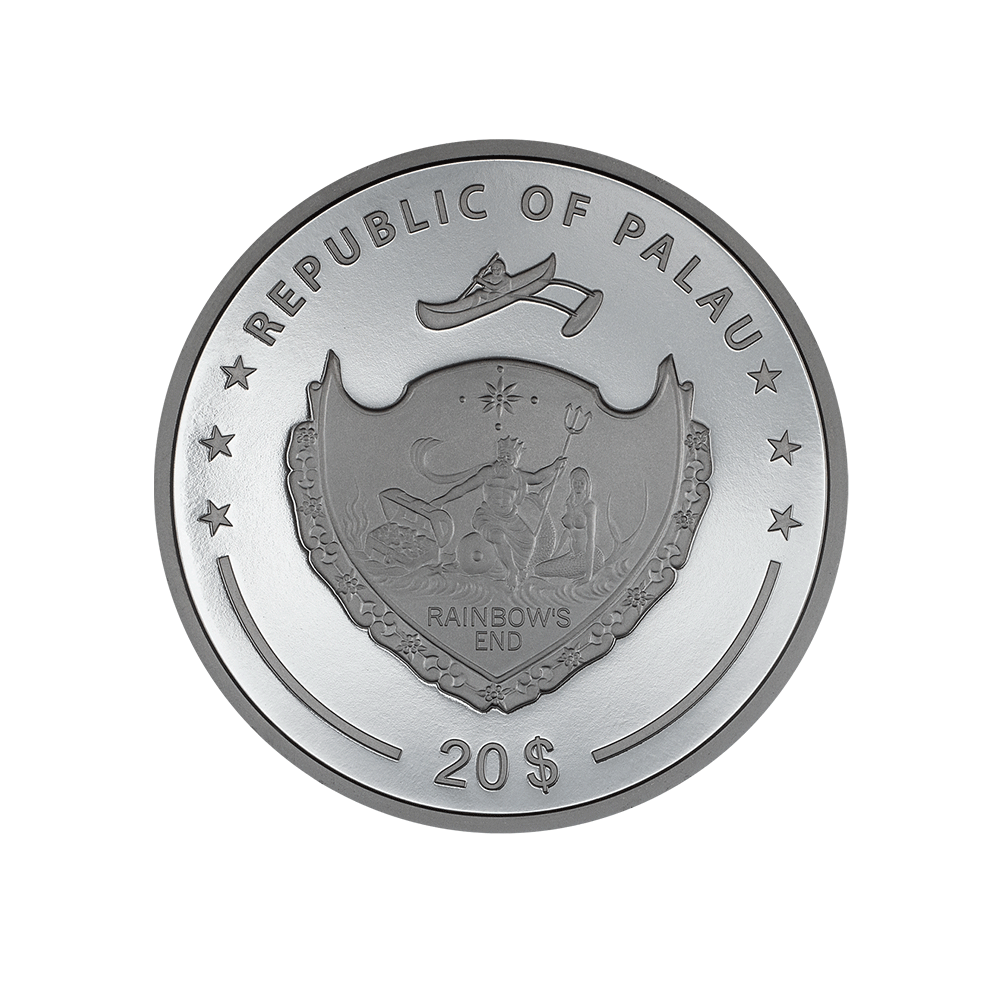 Out of the Dark - Monnaie de 20$ Argent 3 Oz - Black Proof 2024