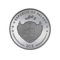 Out of the Dark - Monnaie de 20$ Argent 3 Oz - Black Proof 2024