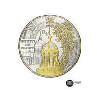 Trésor de Paris 2016 - Institut de France - Monnaie de 10 Euros - Argent - BE