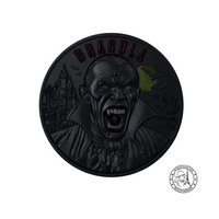 Dracula - Monnaie de 5 Dollars Argent 2 Oz - Finition Antique