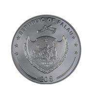Ferryman Of the Dead - Charon - Monnaie de 20 Dollars Argent - BE 2023