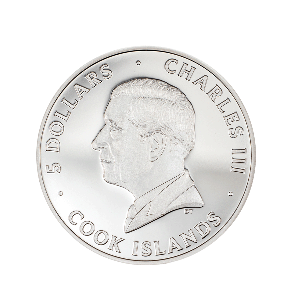 Typesfaces - Frankenstein - Monnaie de 5 Dollars Argent - BE 2023