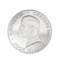 Typesfaces - Frankenstein - Monnaie de 5 Dollars Argent - BE 2023