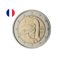 France 2017 - 2 Euro Commémorative - 25ème Anniversaire de la Lutte contre le cancer du Sein