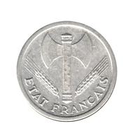 2 francs - Francisque - France - 1943-1944