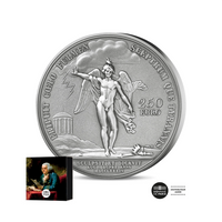 Benjamin Franklin et Génie Ailé - Monnaie de 250€ Argent ½ kg - BE HR 2025