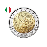 Italie 2005 - 2 Euro Commémorative - Constitution européenne
