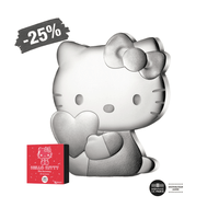 Hello Kitty - Pièce de forme - Monnaie de 10€ Argent - BE 2024