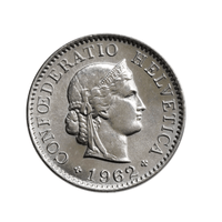 5 centimes - Libertas - Suisse - 1879-1980