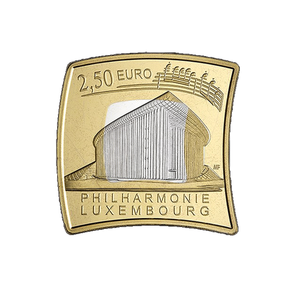 Luxembourg 2025 - 2,5 Euro Commémorative - Philharmonie - BE