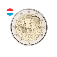 Luxembourg 2024 - 2 Euro Commémorative - 175è Anniversaire de la mort du Grand Duc Guillaume II