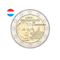 Luxembourg 2012 - 2 Euro Commémorative - Grand-Duc Guillaume IV