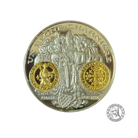 Frappe en Argent pur - 2000 ans d'histoire monétaire française - Masse d'or Philippe IV 1274