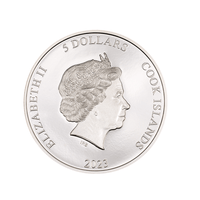 Tenham Meteorite - Monnaie de 5 Dollars Argent - BE 2023