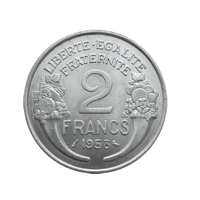2 francs - Morlon - France - 1941-1959