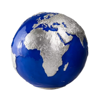 Blue Marble- Monnaie de 25 Dollars 1 kg Argent - Barbade 2025