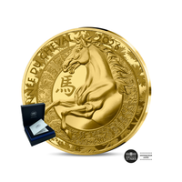 Année du Cheval - Monnaie de 50€ Or 1/4 Oz - BE 2026